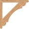 Ekena Millwork Olympic Arts & Crafts Smooth Bracket, Western Red Cedar, 3 1/2"W x 44"D x 44"H BKT04X44X44OLY03SWR - alternate 4